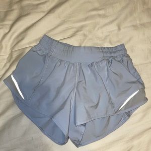 lulu light blue shorts size 4